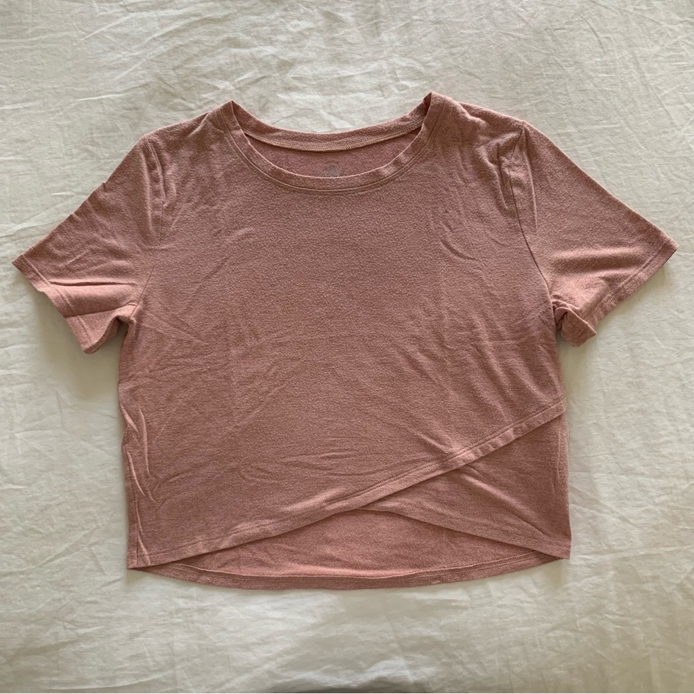 Hollister Gilly Hicks Pink Crop Top